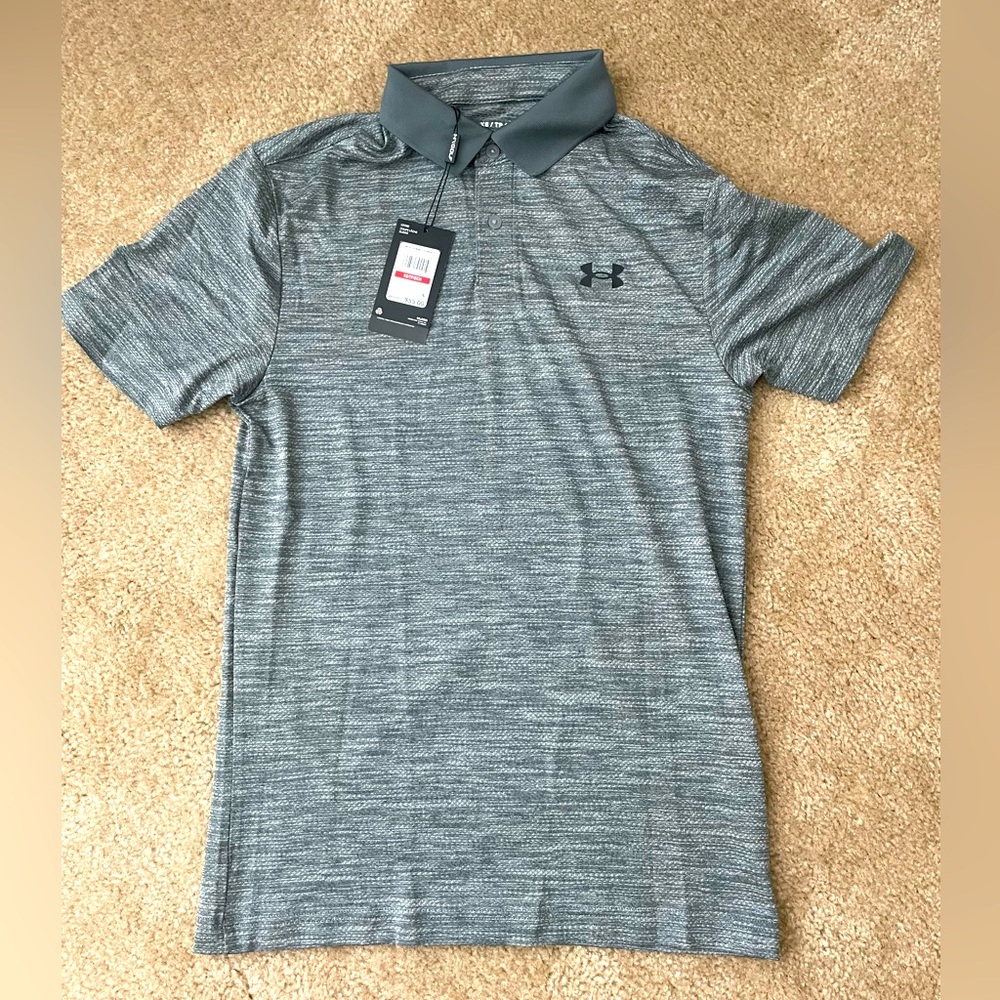 Mens Under Armour golf polo - Size XS, NWT